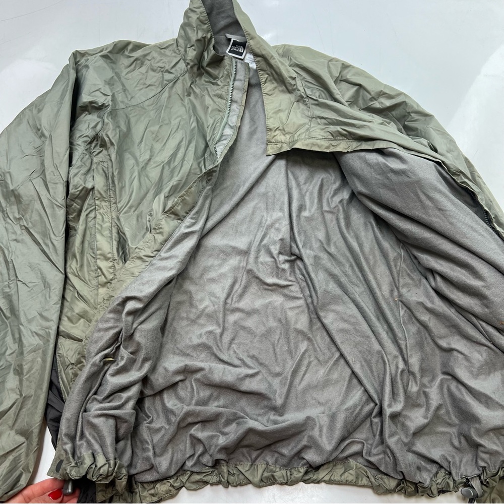 The North face men’s khaki black zip up jacket XL L56-38 - Picture 8 of 8